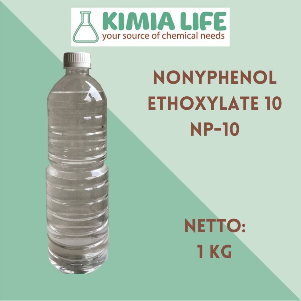 NP 10 / NP10 / Nonylphenol Ethoxylate 10 / Surfaktan Emulsifier - 1 Kg