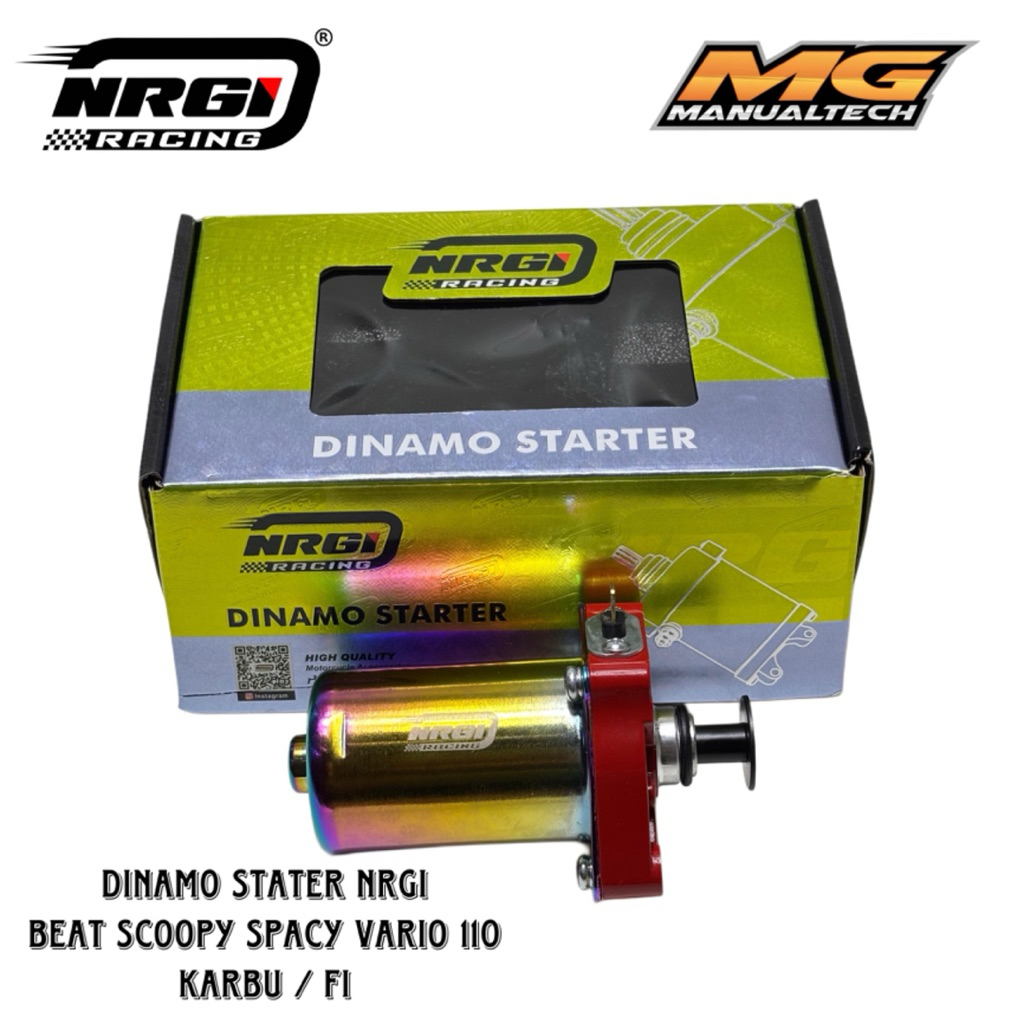 Dinamo Stater Racing NRGI Beat Karbu Fi Scoopy Karbu Fi Spacy Vario 110 Boreup 200CC
