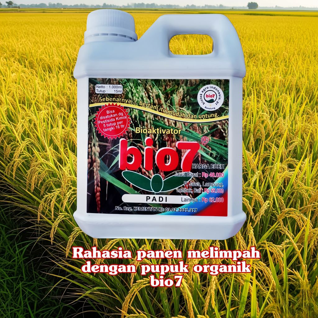 Pupuk Organik Cair Bio7 padi