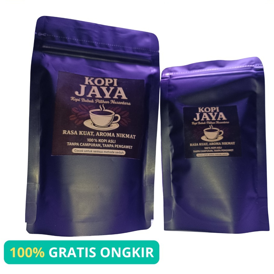

Kopi JAYA | Kopi Robusta Lampung Original asli 50/100 Gr