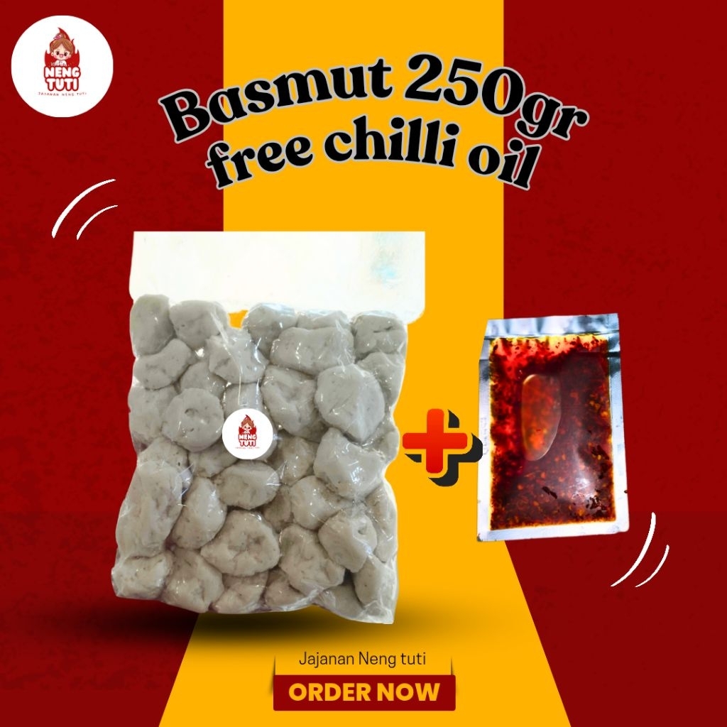 

basreng basmut bandung / basmut bandung 250grm free chili oil