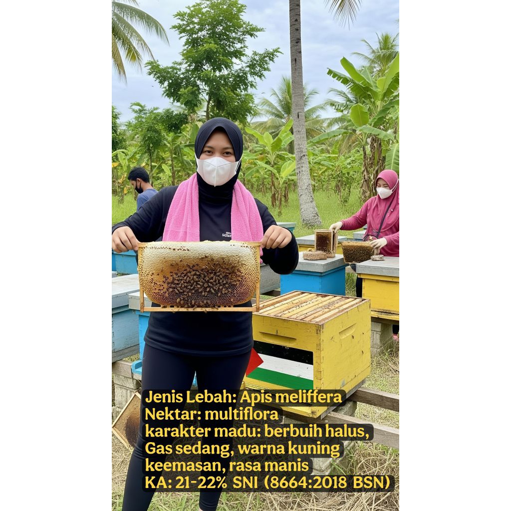 

RAW HONEY 100% Madu Murni Asli 200ML