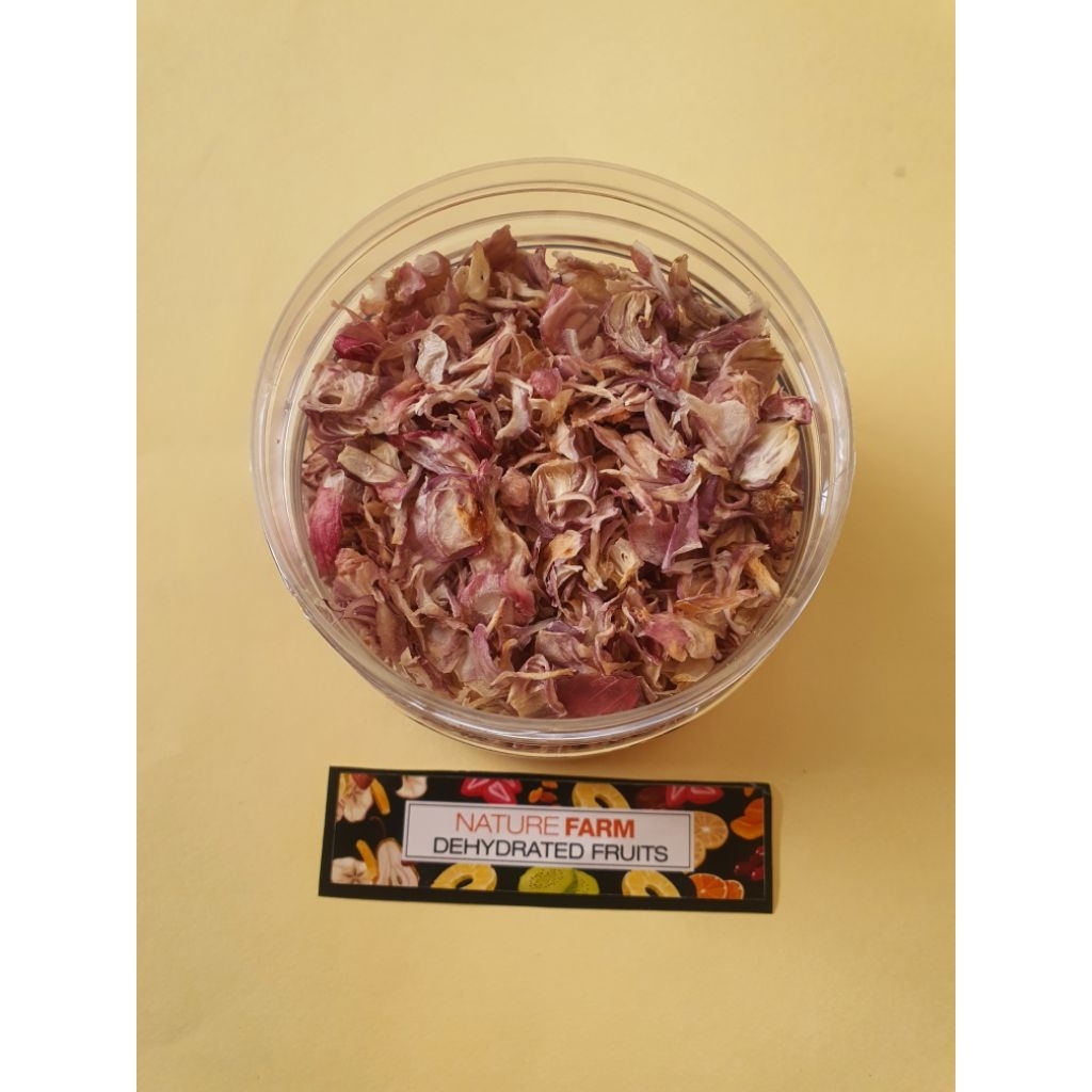 

Nature Farm Premium Bawang Merah iris kering - Dried Shallots Slices