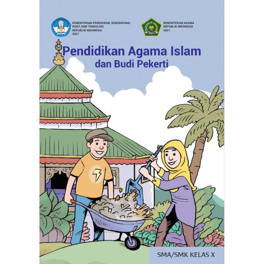 buku siswa pendidikan agama Islam dan Budi pekerti smk kelas 10