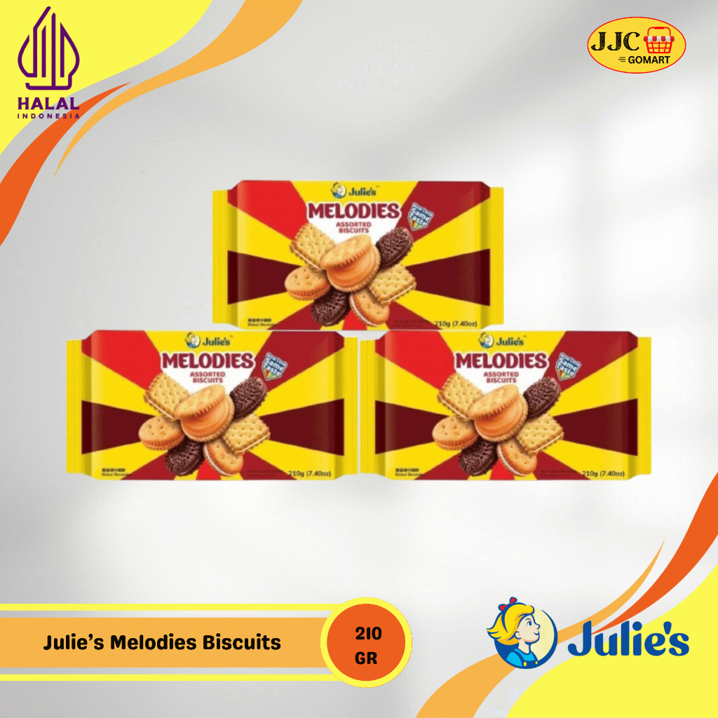 

Julie's Melodies Assorted Cookies 210g