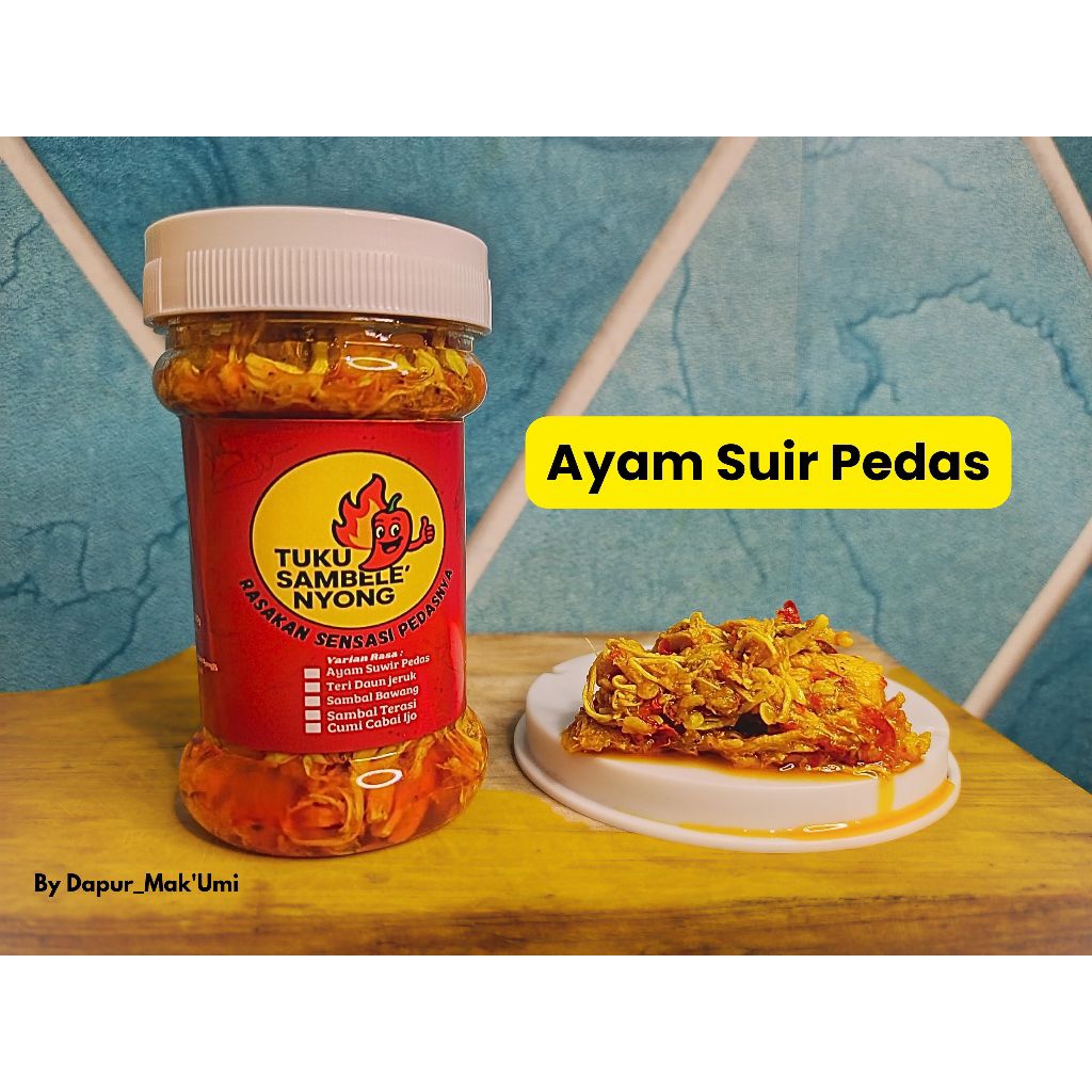 

Ayam Suir Pedas By Tuku Sambele'Nyong Varian 120g