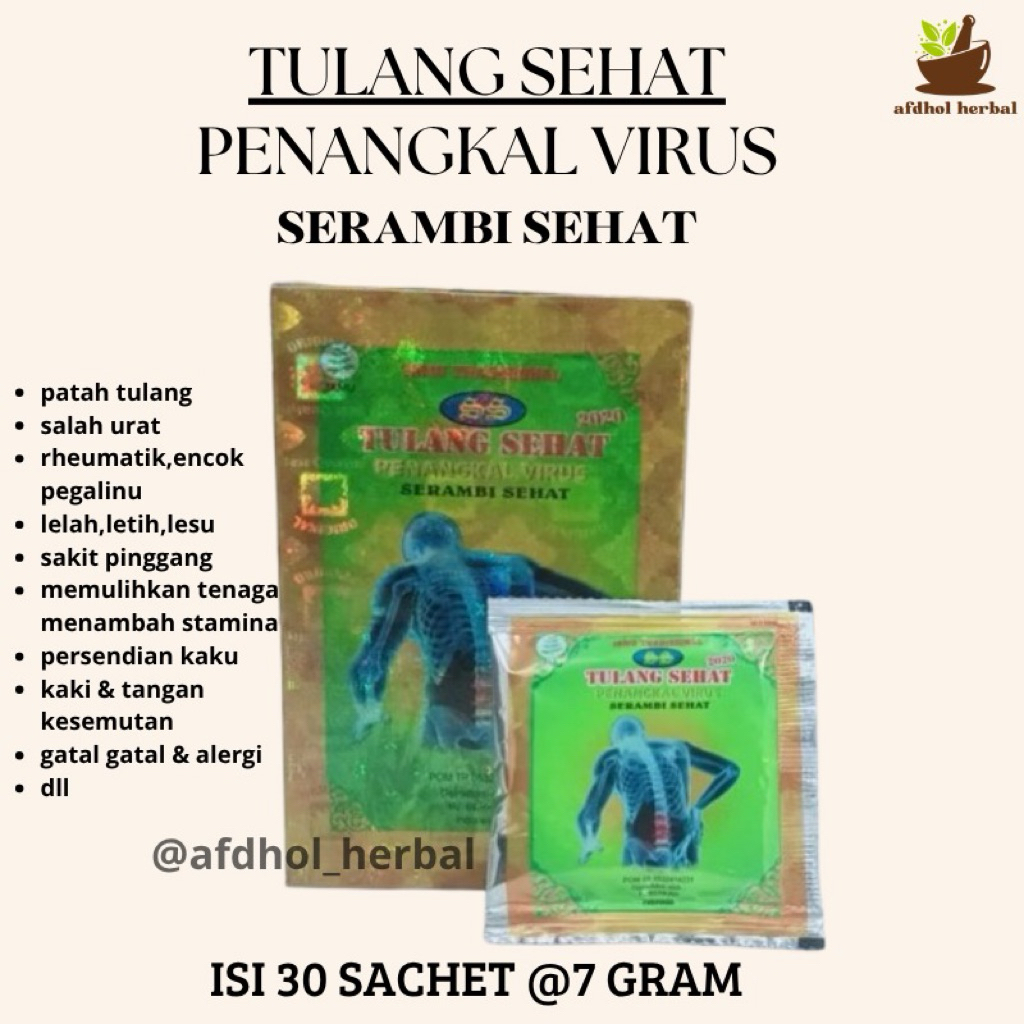 

Tulang Sehat Penangkal Virus Original Pegalinu Asam Urat Dll
