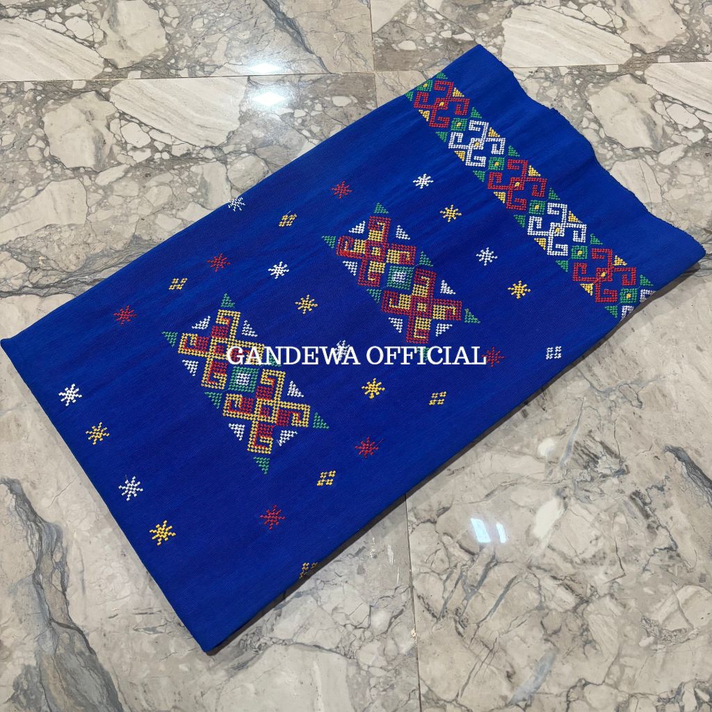 GANDEWA TENUN || Kain Tenun Sulam Bordir Motif Toraja Pabintik Pasinki Pamiring Wanita Beraneka Moti