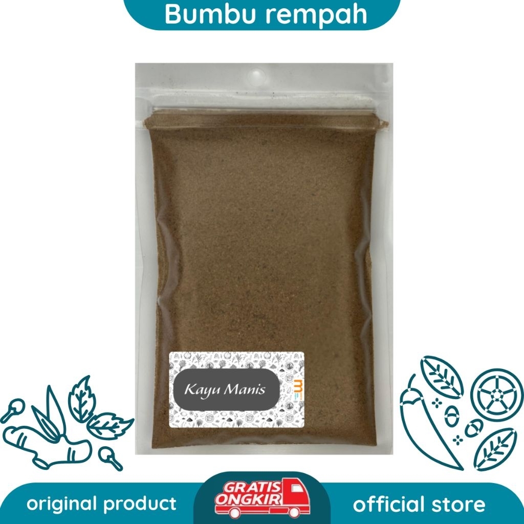 

KAYU MANIS BUBUK/CINNAMON POWDER/KAYU MANIS BUMBU REMPAH DAPUR PRAKTIS