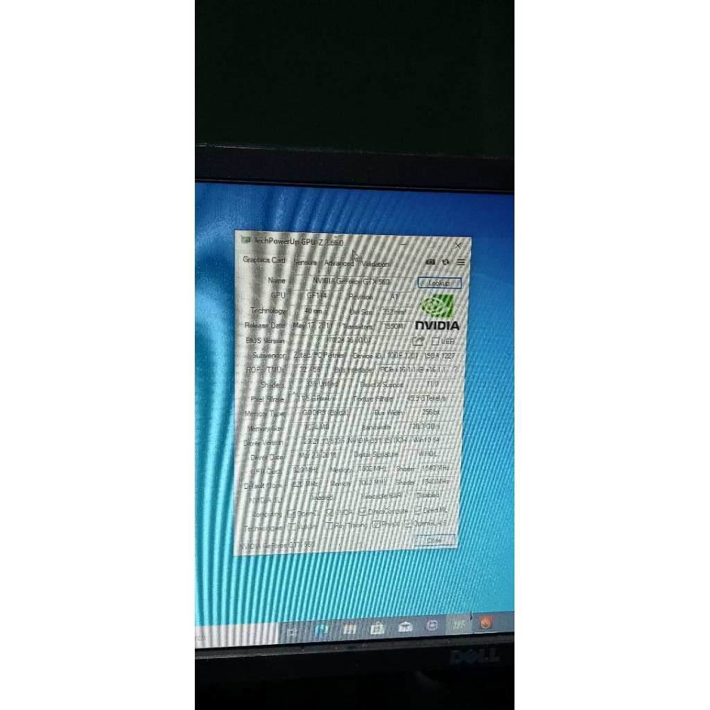 ZOTAC GTX 560 1GB 256BIT DDR5 Normal