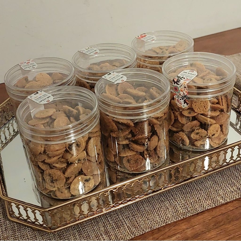 

Mini Crunchy Cookies - less sweet