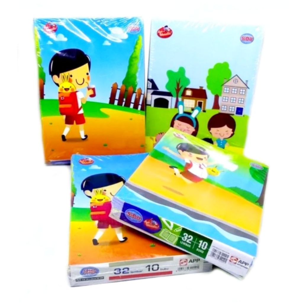 

BUKU TULIS SIDU 32lembr,per pack 10pcs