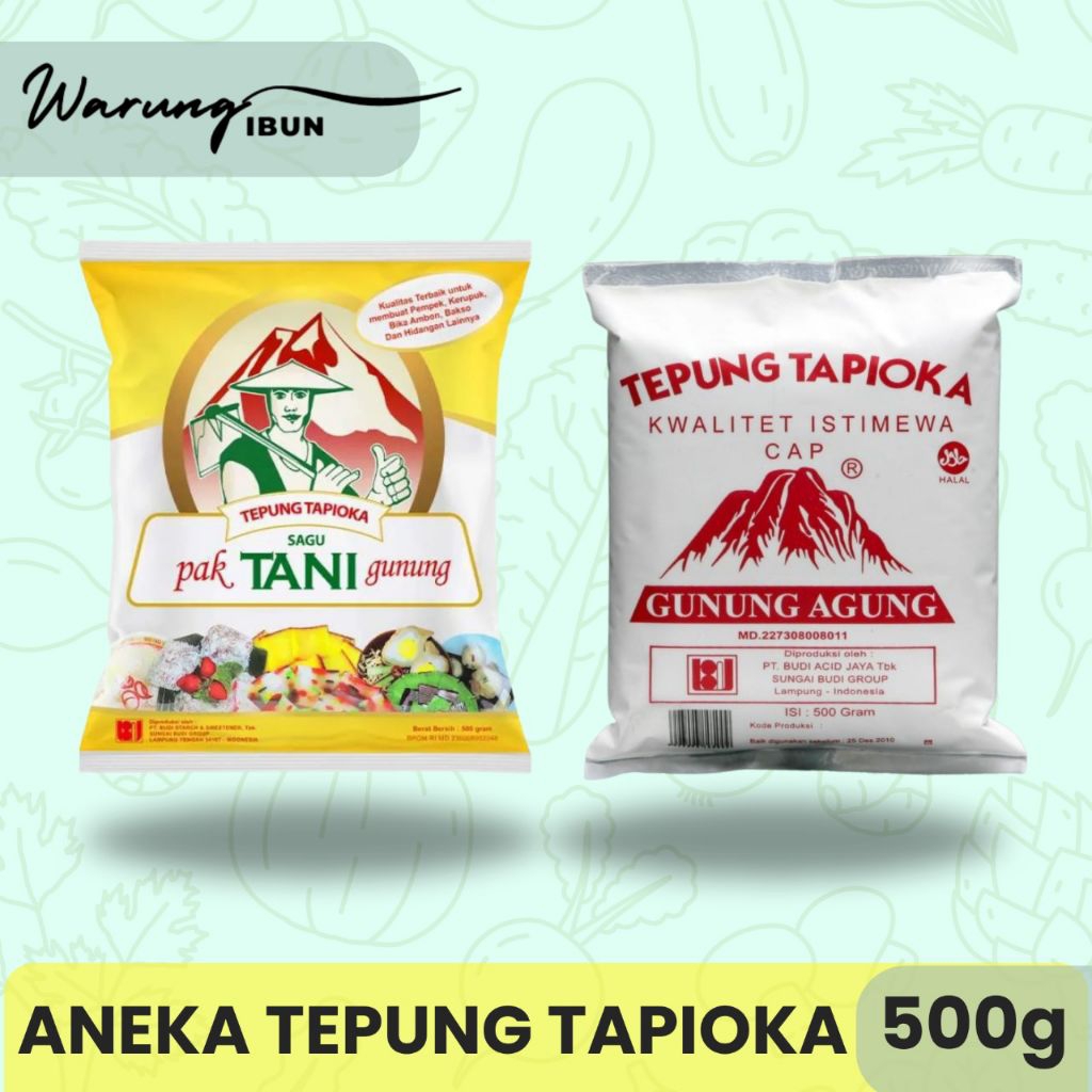 

Aneka tepung tapioka sagu tani & gunung agung