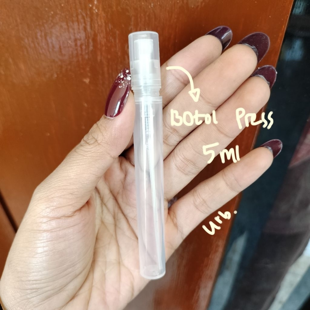 urb2- Botol press botol parfum 5ml 2ml botol plastik