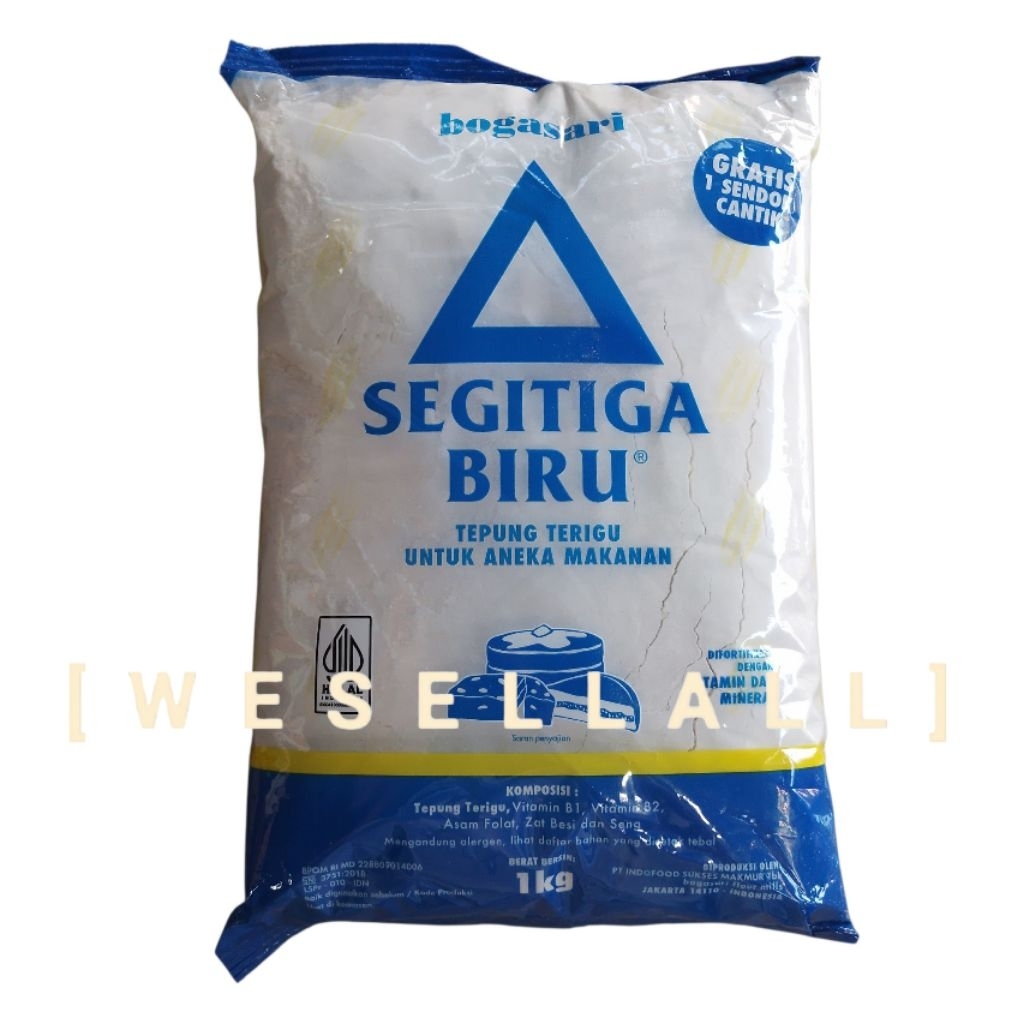 

Segitiga Biru Tepung Terigu Kemasan 1 kg | 0008SPA