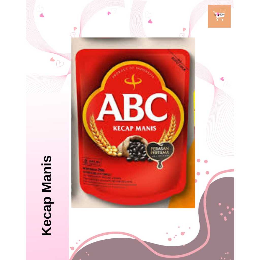 

Kecap Manis Hitam ABC 2 Kali Proses Fermentasi Sari Kedelai Kemasan Pouch Refill 250 Gr / Kecap ABC Pouch 250 Gram / 15 ML