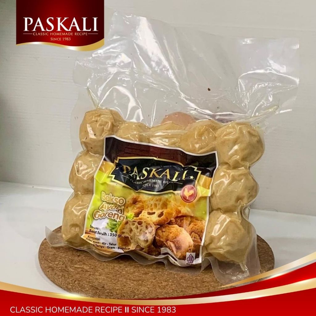 

Bakso Goreng Ayam Paskali 400 Gram Isi 15 Pcs