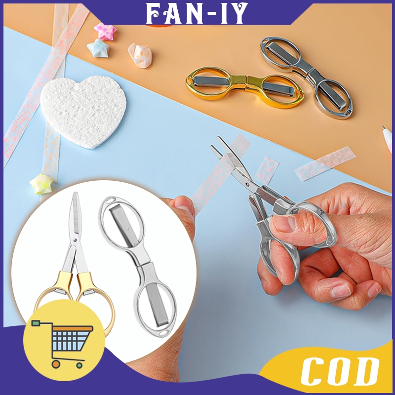 

8 Gunting Lipet Portable / Outdoor Gunting Serbaguna / Gunting Mini Stainless