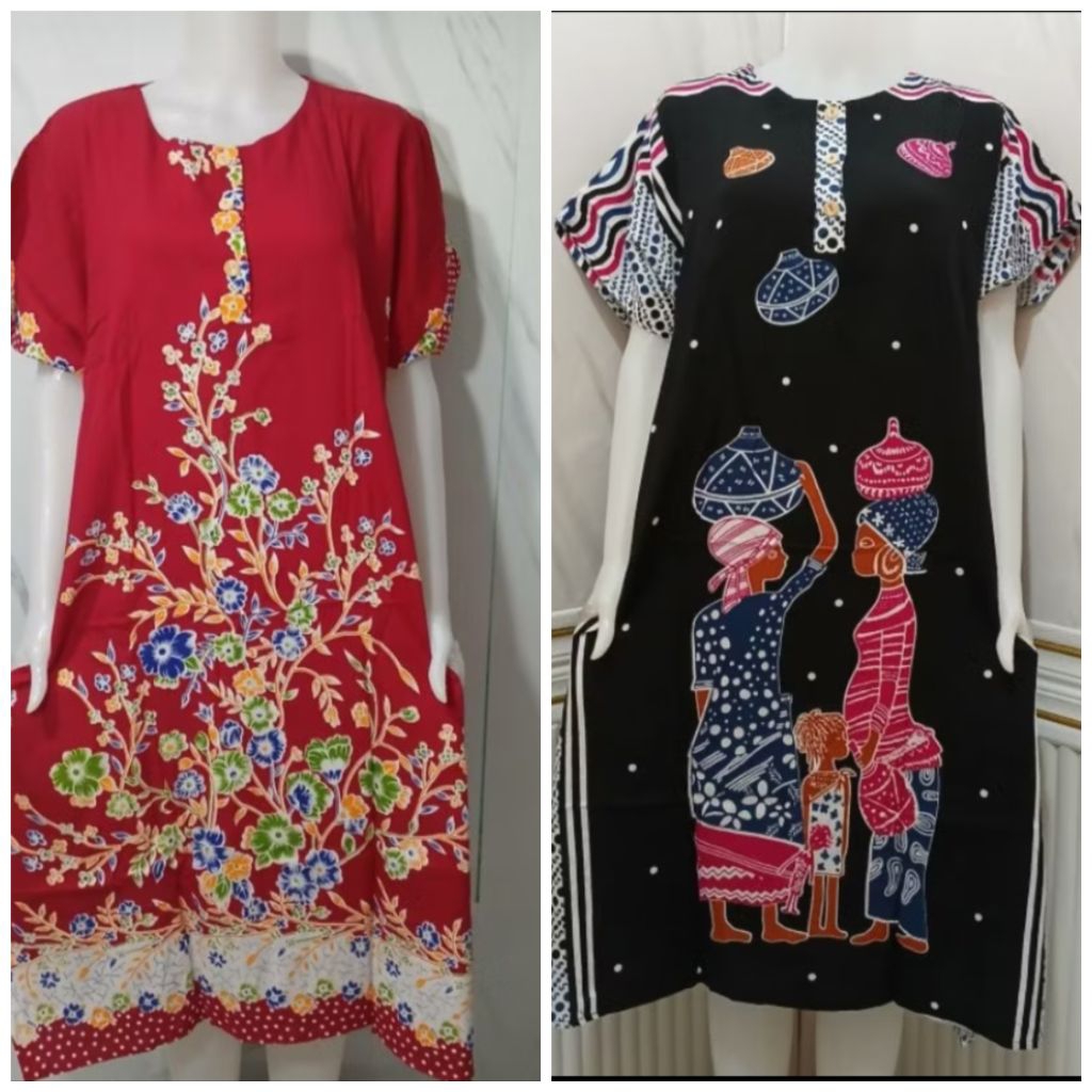 2 Pcs Daster Hengky Motif Random LD 130