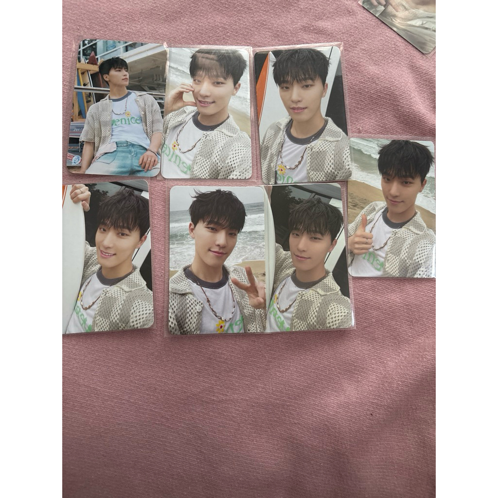 wts pc photocard feel you ver dino yes 24 carat ver carver spill the feels dino feel blue ver dino f