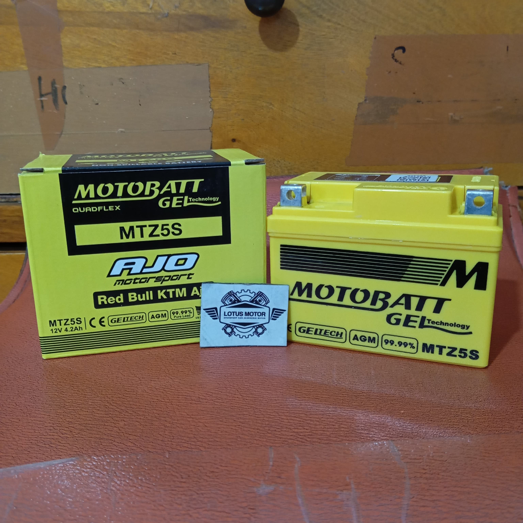 AKI ACCU GTZ-5S (MTZ5S) KERING MOTOBATT ORIGINAL