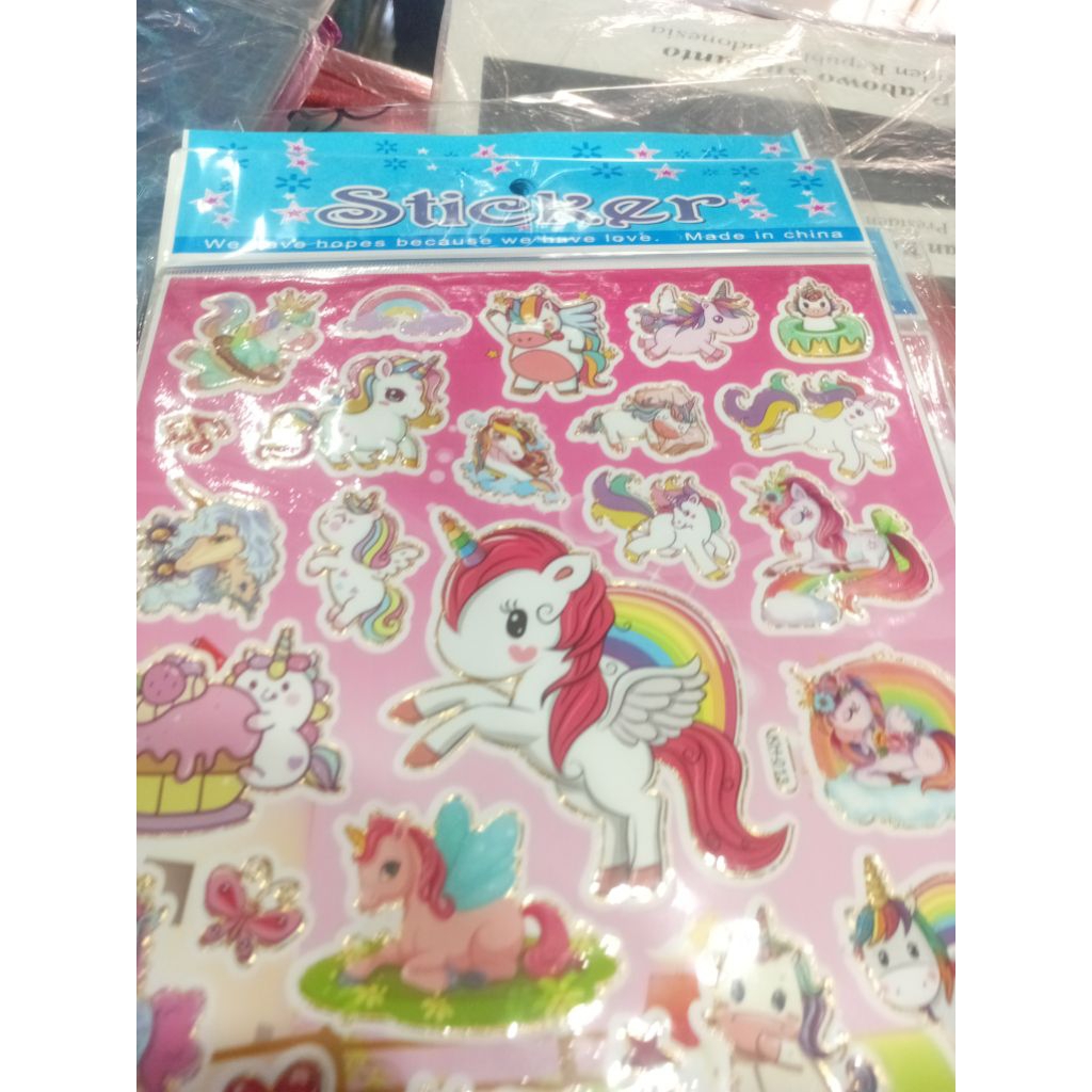 

Sticker Laser Motif Unicorn KH-013