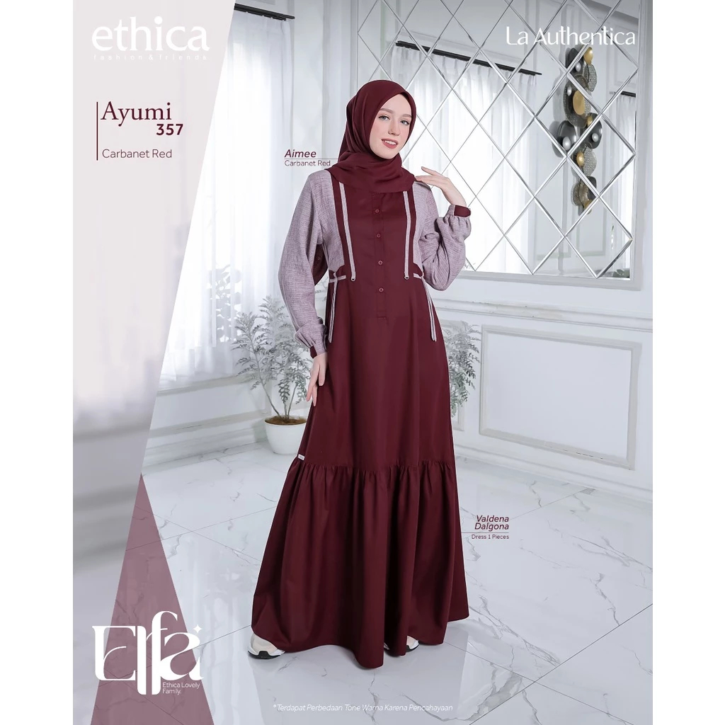 Sarimbit Keluarga Elfa 273 Carbanet Red I Ayumi 357 I Kahfi 248 I Ayumi Kids 29 I Kahfi Kids 178