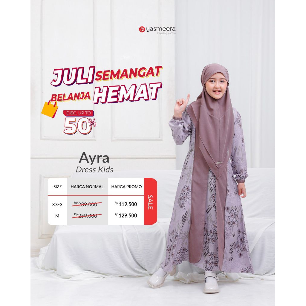 Ayra dress kids by yasmeera