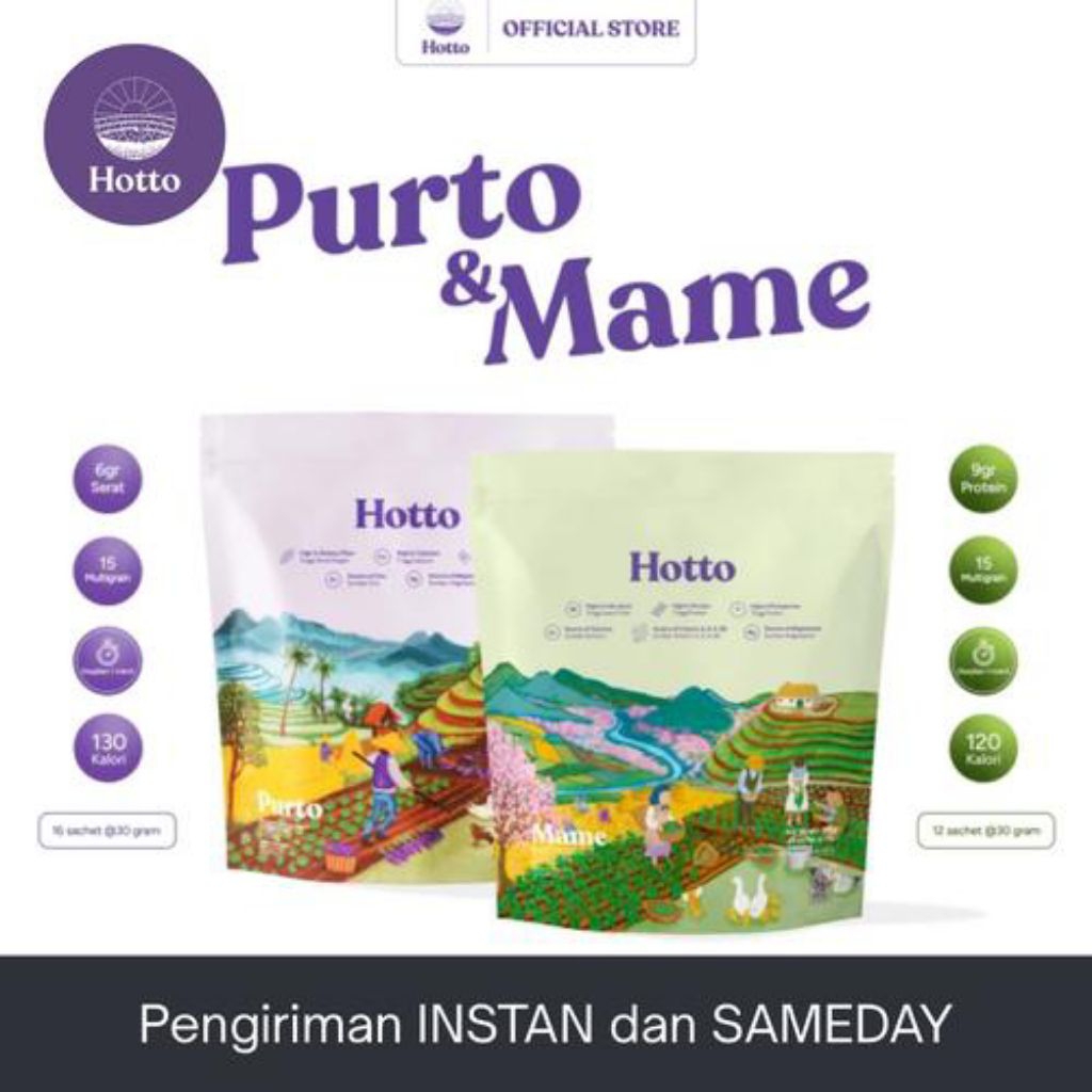 

Superfood HOTTO Purto - Mame