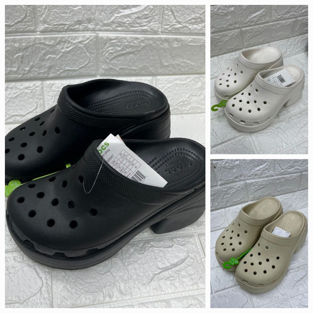 Sandal Crocs Siren Clog Sandal Wanita Cantik Elegan Lucu