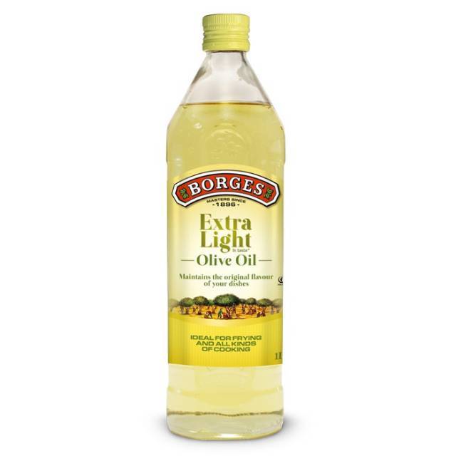 

[oddsolshop] pekanbaru/Borges Minyak Zaitun 1L Extra Light Olive Oil Botol Kaca Glasses Bottle