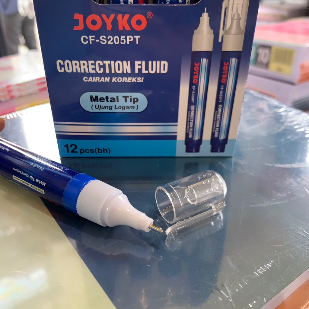 

TIP X CAIR JOYKO UJUNG BESI/ CORRECTION PEN JOYKO FLUID TIP EX MURAH GROSIR