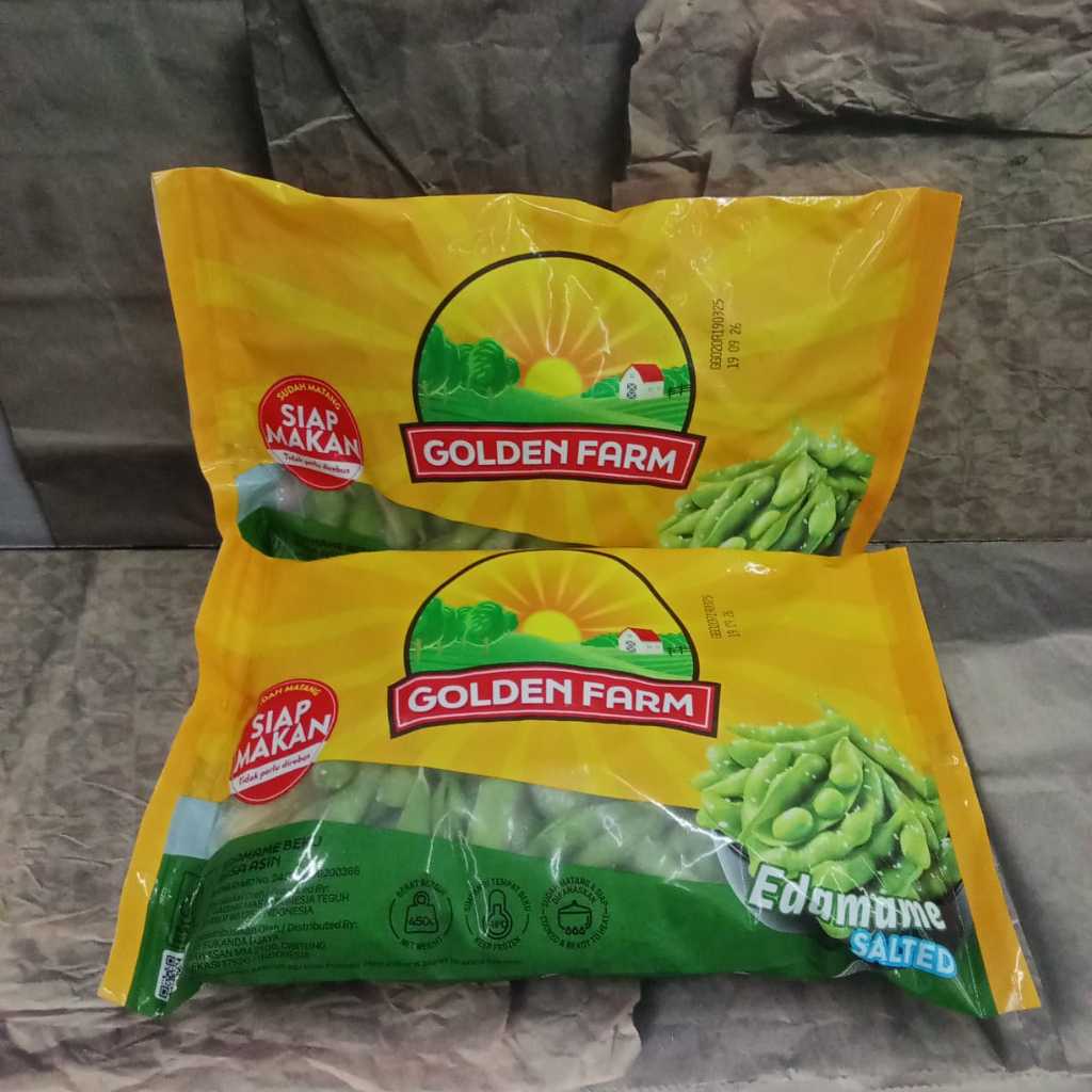 

GOLDEN FARM EDAMAME SALTED 450GR