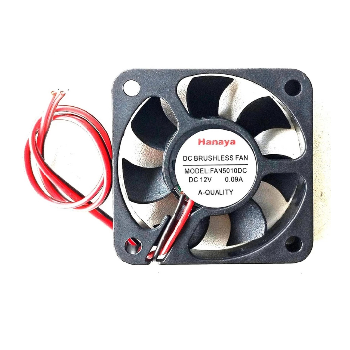FAN DC 5CM Cooling Fan DC 5cm x 5 cm 12V Kipas Pendingin 12 Volt