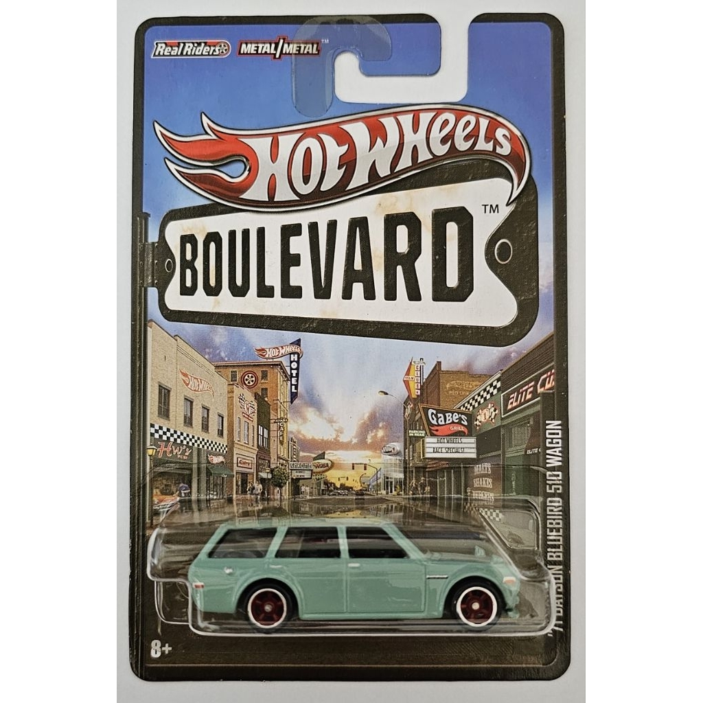 Hotwheels Datsun Wagon 510 Boulevard