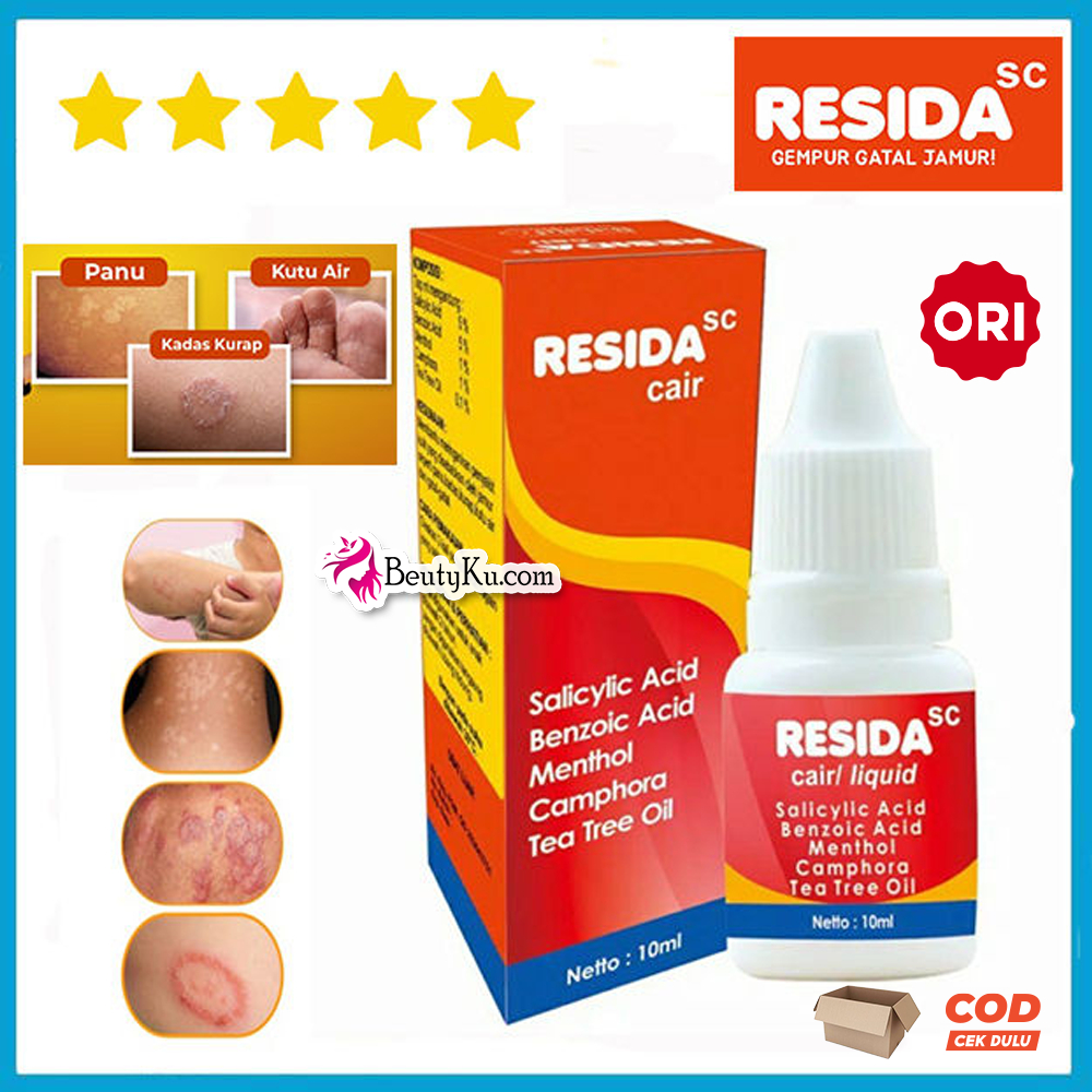 RESIDA SC CAIR Obat Gatal Kulit Obat Panu Obat Kadas Obat Kurap Obat Kutu Air