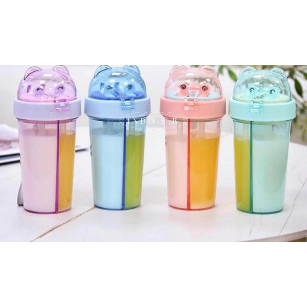 (ACEH) BOTOL 2 SISI SIZE 420 ML/ BOTOL MINUM 2 SISI