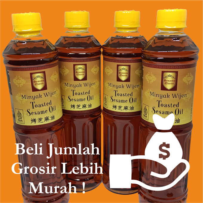 

Minyak Wijen Sesame Queen 620ml