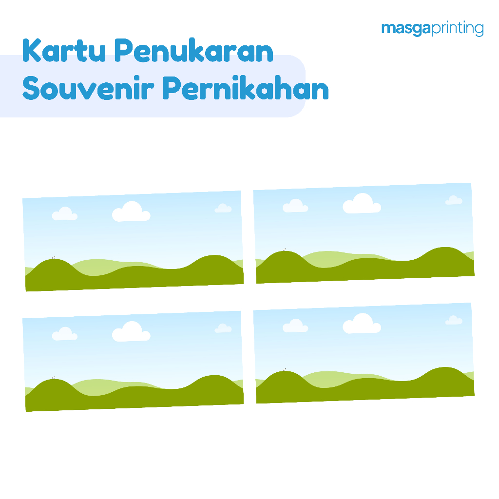 

[60 PCS] Kartu Penukaran Souvenir Pernikahan, Kupon Souvenir Wedding