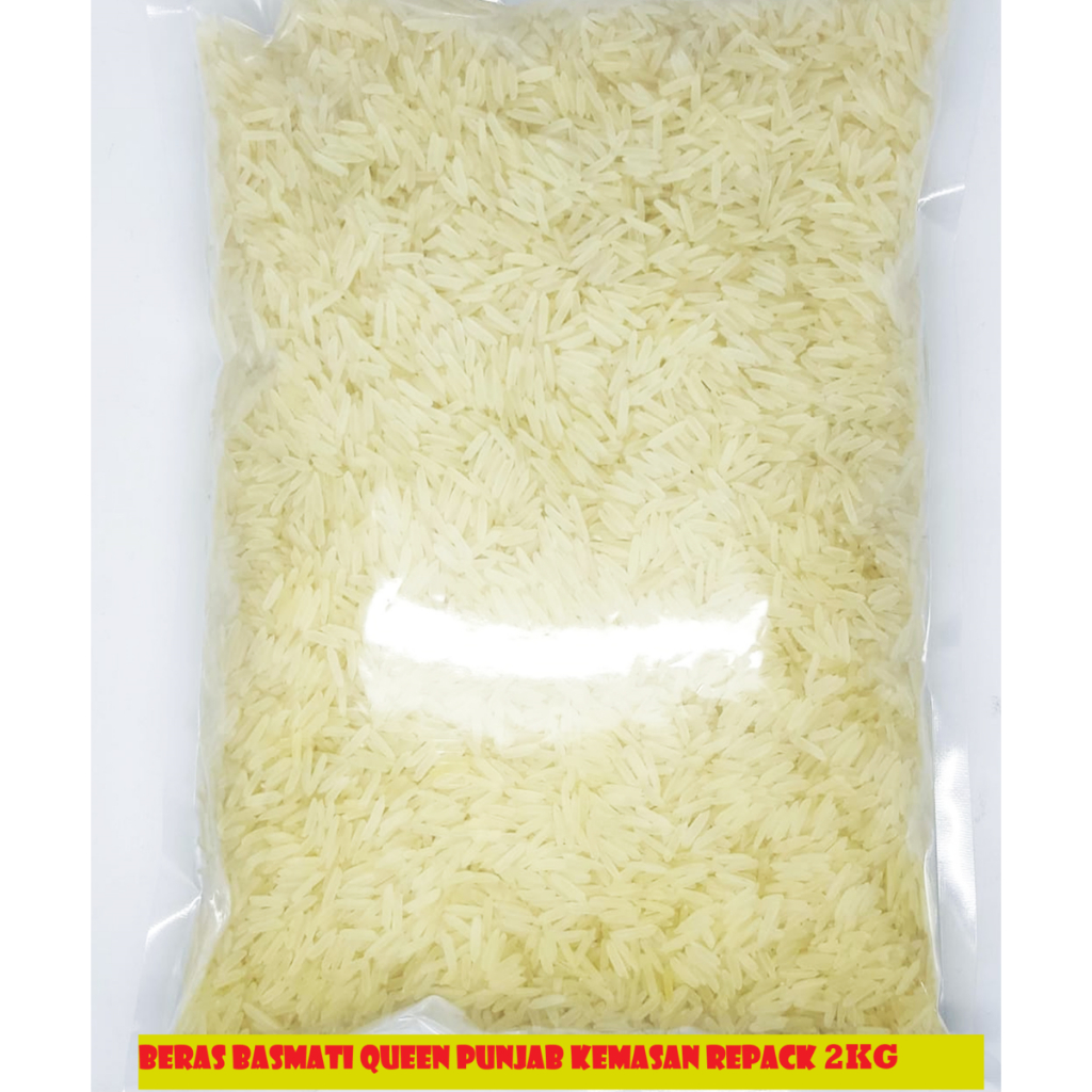 

Beras Basmati Queen Of Punjab Kemasan Repack 2kg