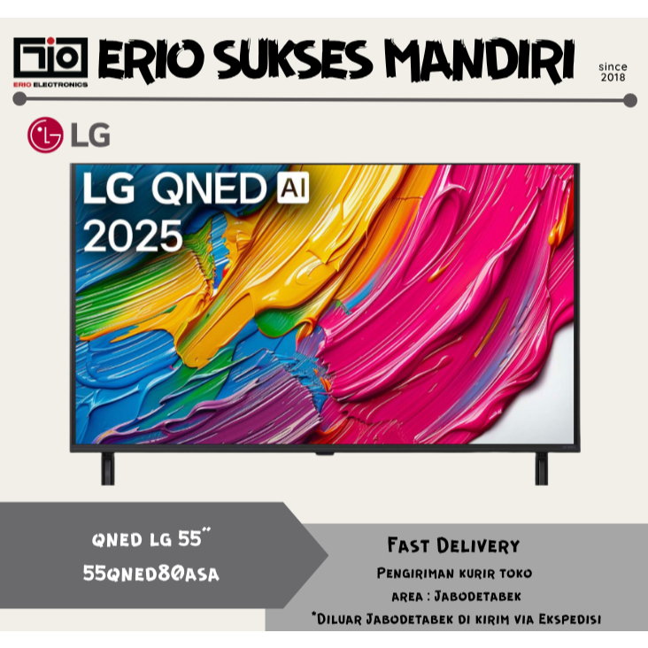 TV LG 55QNED80ASA SMART TV 55 INCH QNED LED 4K UHD 55QNED 55QNED80 SMART TV LG 55 INCH