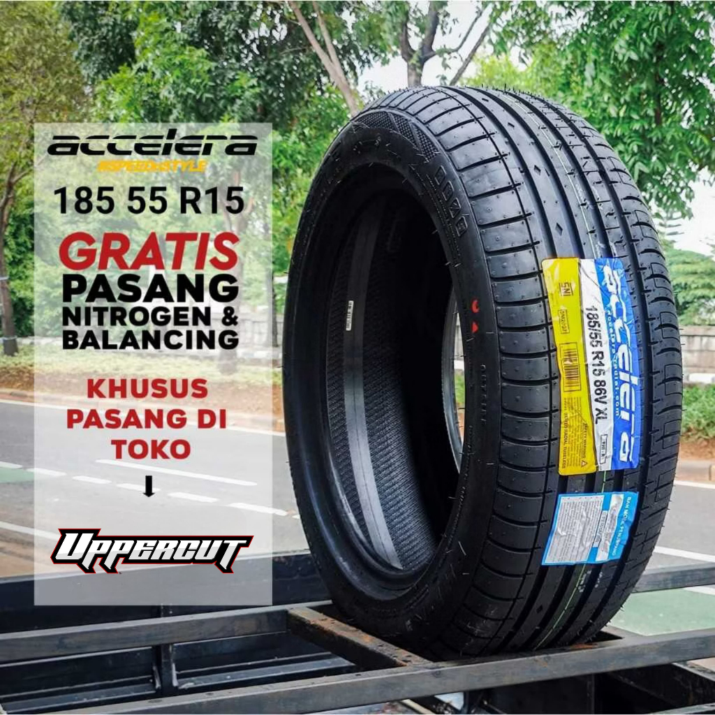 BAN MOBIL ACCELERA PHI-R 185 55 R15 BAN MOBIL BRIO, AGYA, AYLA, SIGRA