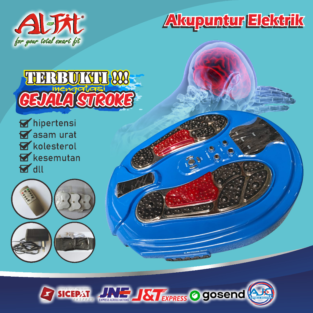 Alat Terapi Mesin Pijat Kaki Listrik Setrum Stroke Akupuntur Original