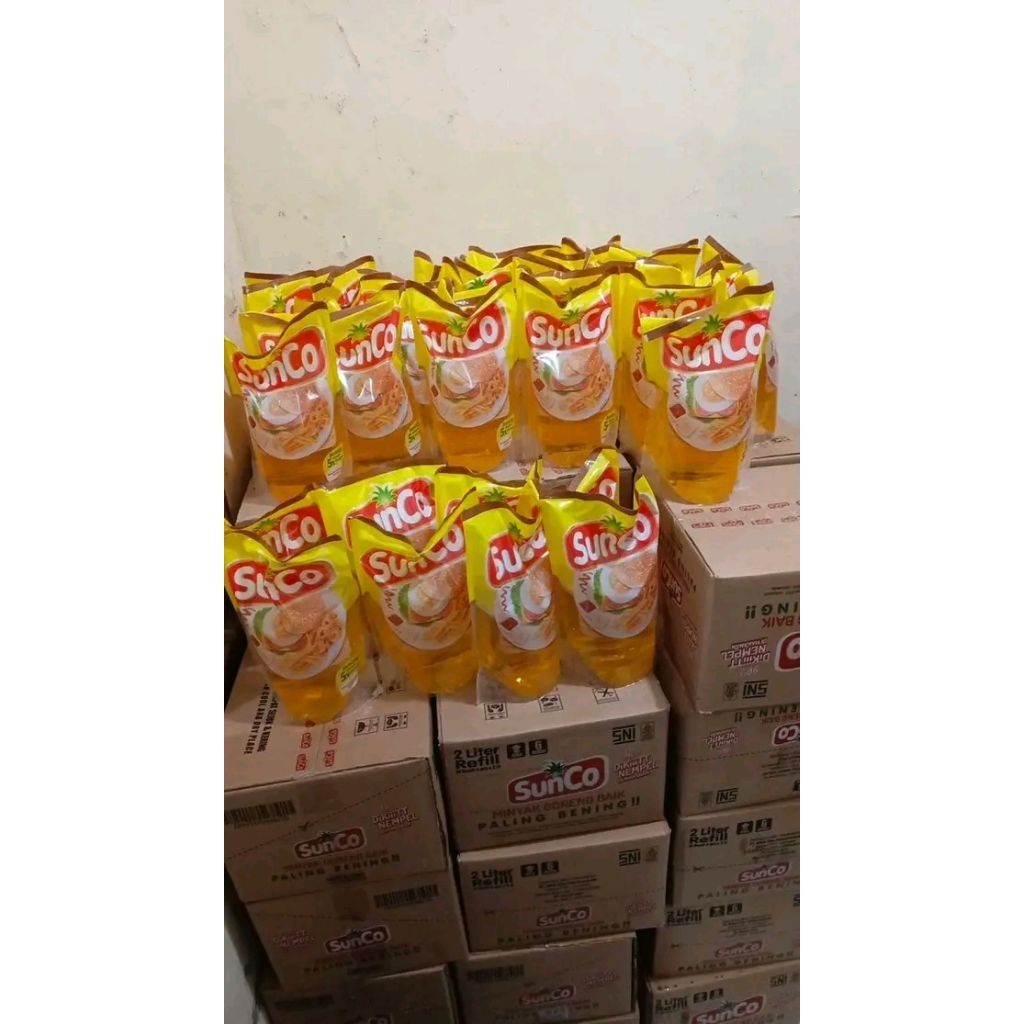 minyak sunco 2liter 1dus
