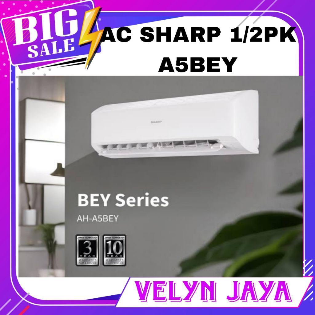 AC sharp 1/2pk low watt ac sharp 5bey 1/2 pk