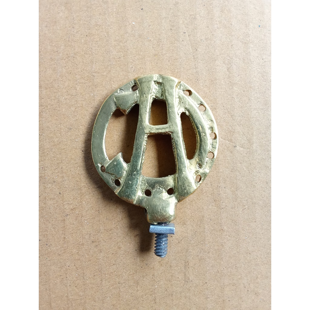 Mainan Slebor Sepeda Onthel Hercules kuningan