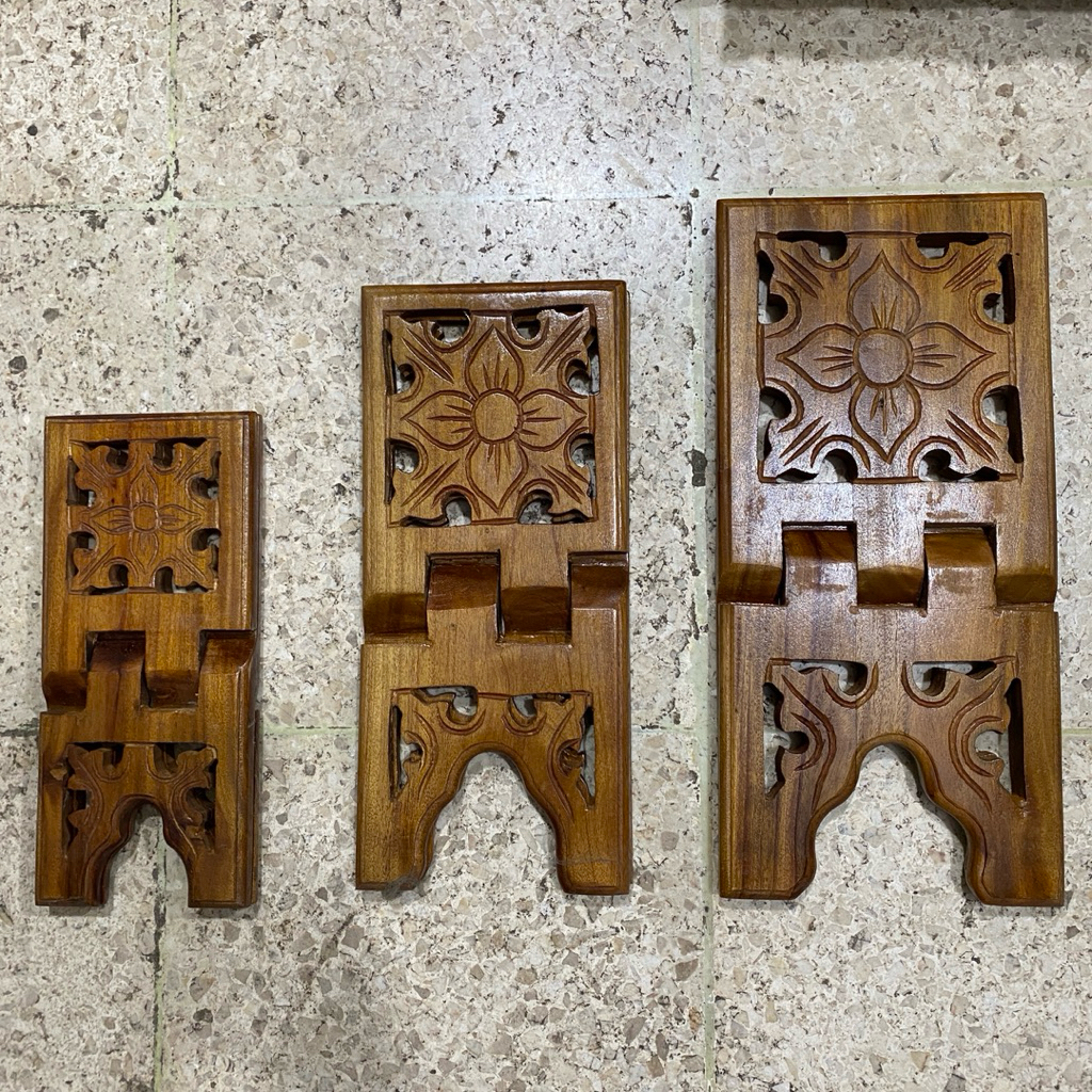 REHAL SILANG BUAT NGAJI MOTIF UKIRAN BUNGA