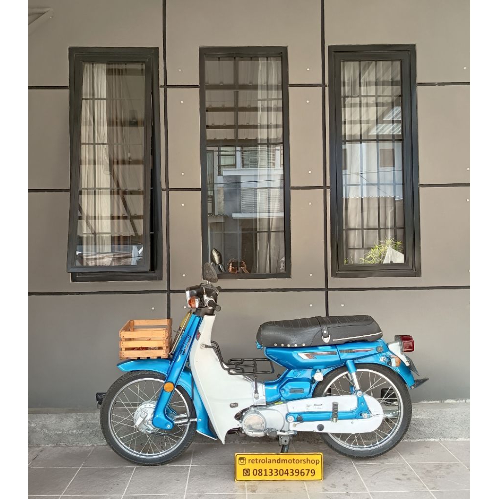 Motor Yamaha V80 Biru Asli (Rare)