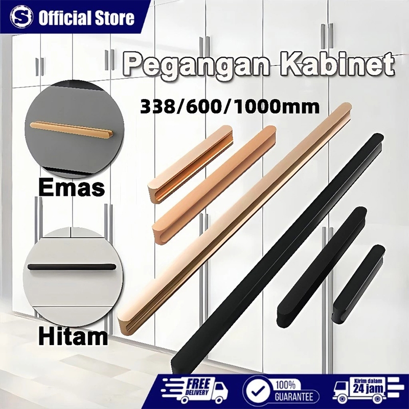 Tarikan Lemari Dapur Handle Lemari Minimalis Gagang Pintu Lemari Tarikan Pintu Gold Gagang Lemari