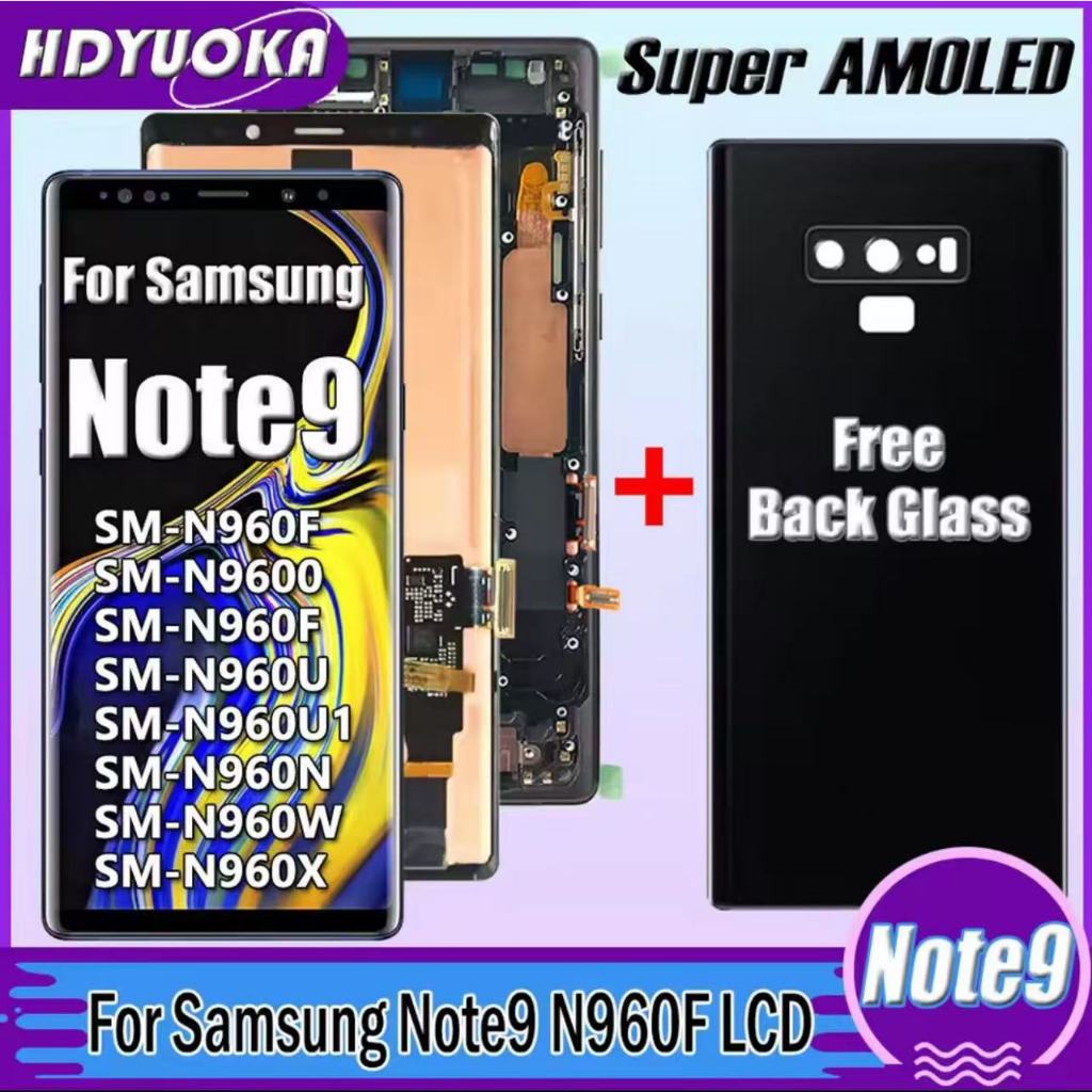 Original For SAMSUNG Note 9 Note9 LCD N960 N960F N960N LCD Display Touch Screen Assembly Replacement